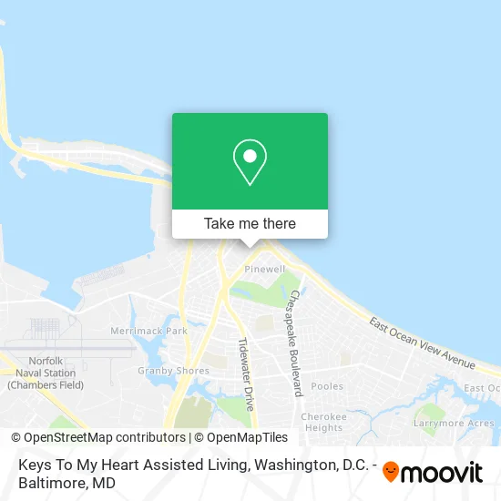 Mapa de Keys To My Heart Assisted Living