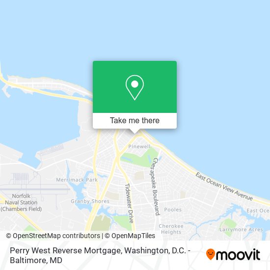Mapa de Perry West Reverse Mortgage
