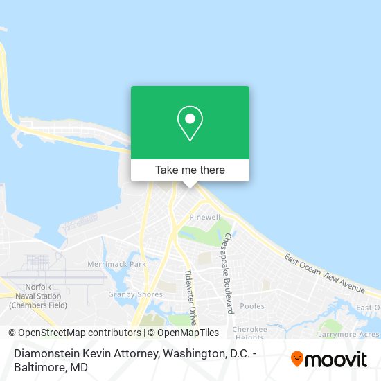 Mapa de Diamonstein Kevin Attorney