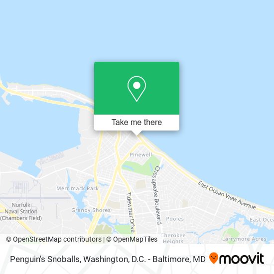 Penguin's Snoballs map