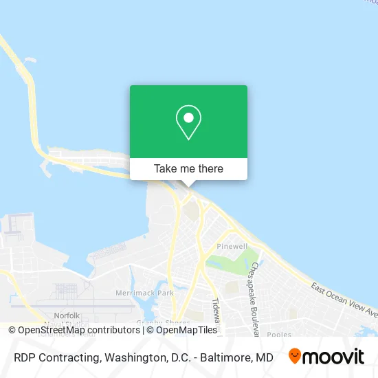 Mapa de RDP Contracting
