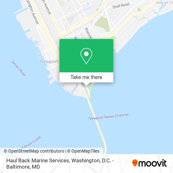 Mapa de Haul Back Marine Services