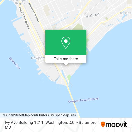 Mapa de Ivy Ave Building 1211
