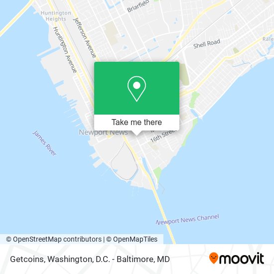 Getcoins map