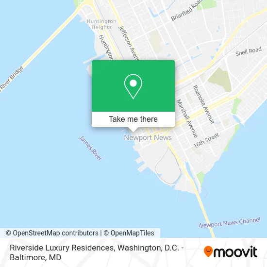 Riverside Luxury Residences map