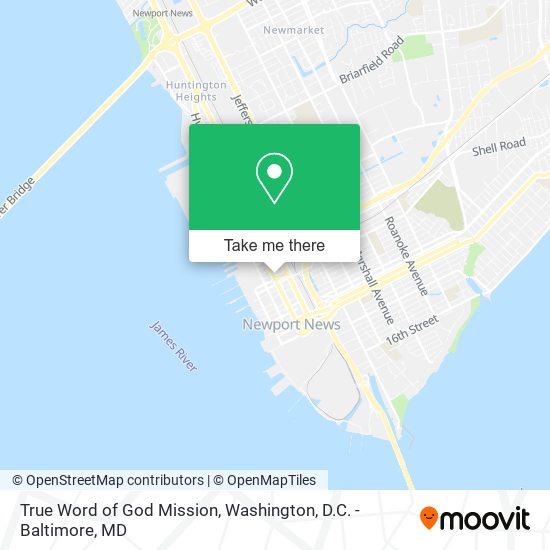 True Word of God Mission map