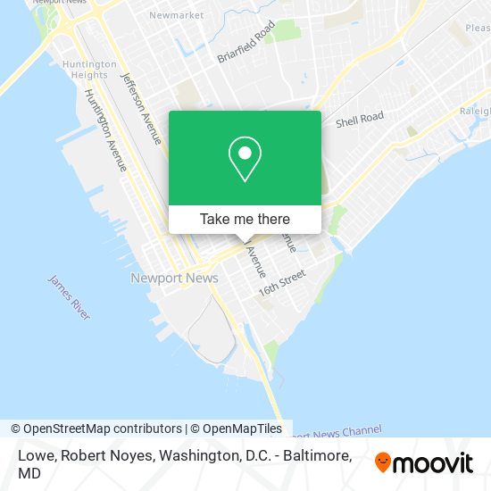 Lowe, Robert Noyes map