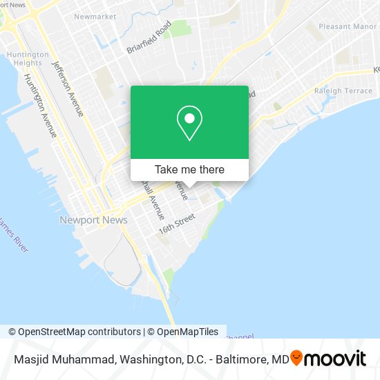 Mapa de Masjid Muhammad