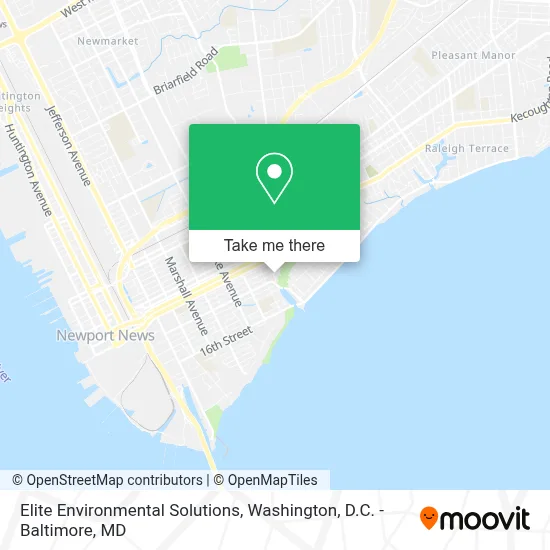 Elite Environmental Solutions map