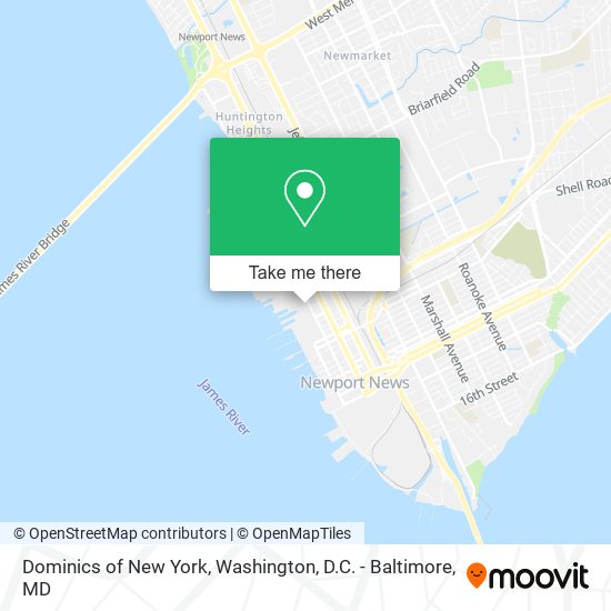 Dominics of New York map