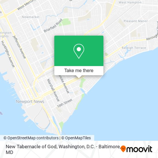 New Tabernacle of God map