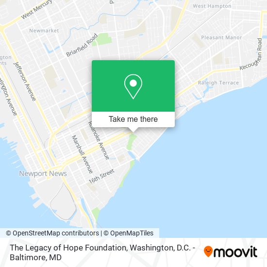 Mapa de The Legacy of Hope Foundation