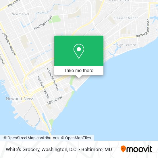 White's Grocery map