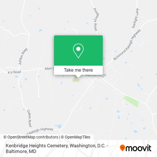 Mapa de Kenbridge Heights Cemetery