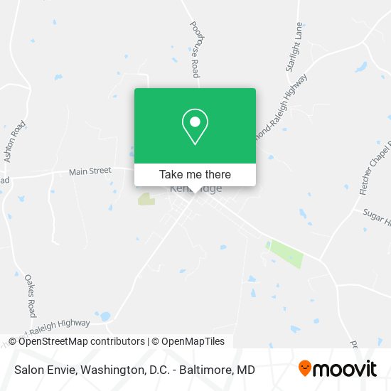 Salon Envie map