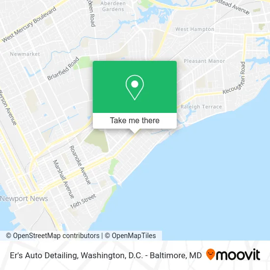 Er's Auto Detailing map
