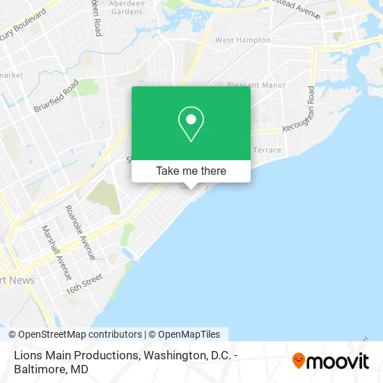 Lions Main Productions map