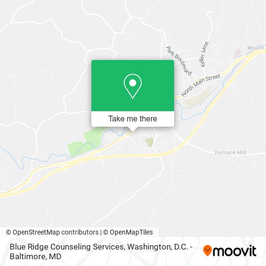Mapa de Blue Ridge Counseling Services
