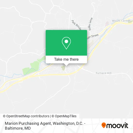 Marion Purchasing Agent map