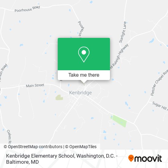 Kenbridge Elementary School map