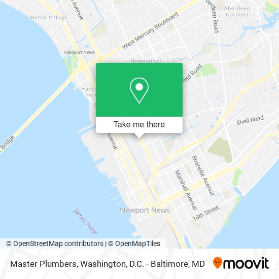 Master Plumbers map