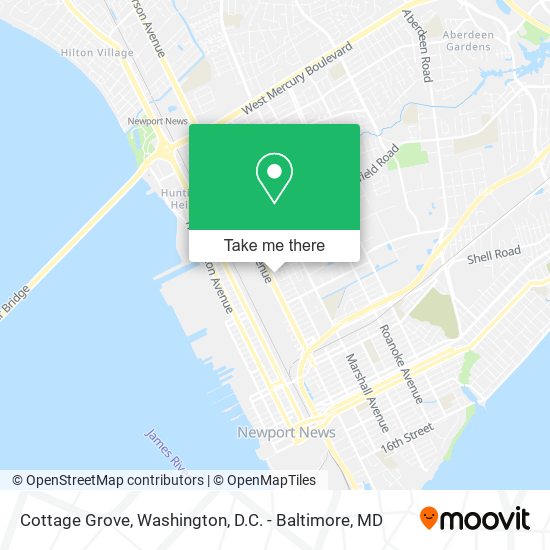 Cottage Grove map