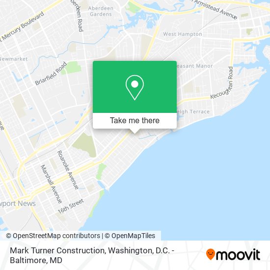 Mapa de Mark Turner Construction