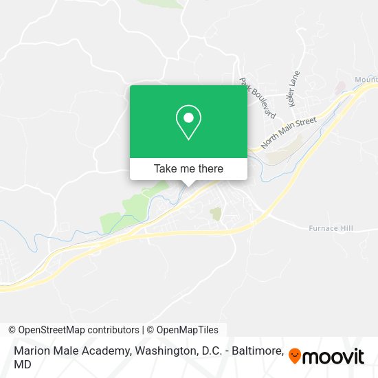 Marion Male Academy map