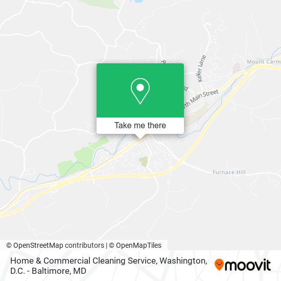 Home & Commercial Cleaning Service map