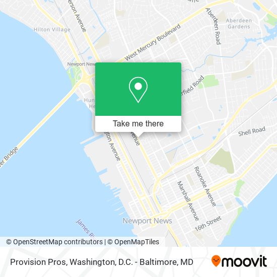 Provision Pros map