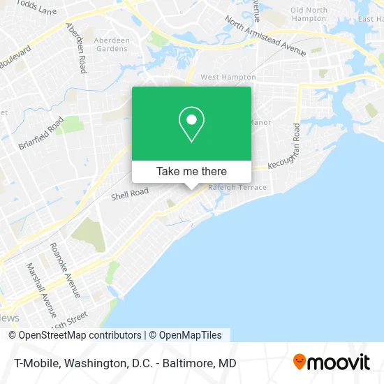 T-Mobile map
