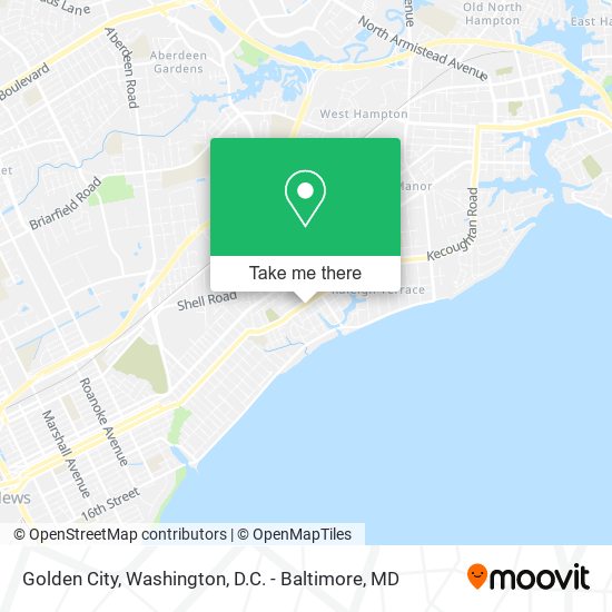 Golden City map