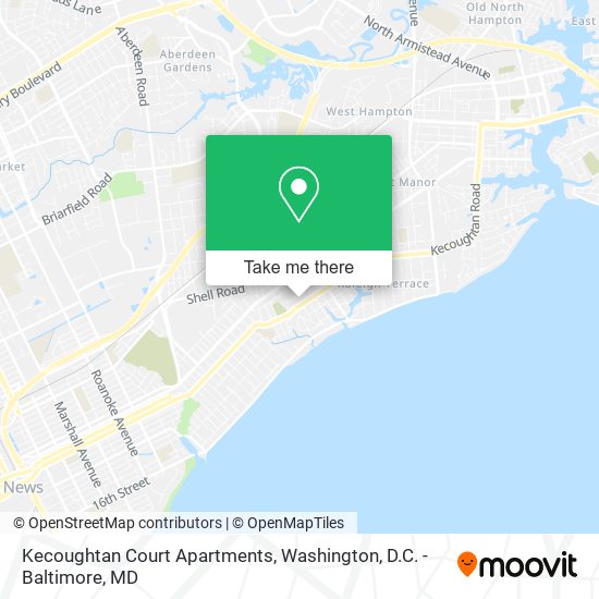 Mapa de Kecoughtan Court Apartments