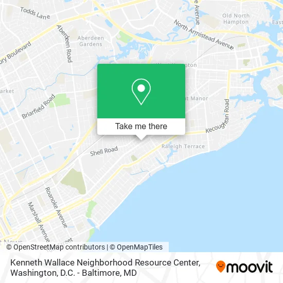 Mapa de Kenneth Wallace Neighborhood Resource Center