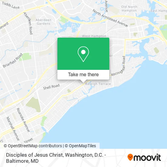Mapa de Disciples of Jesus Christ
