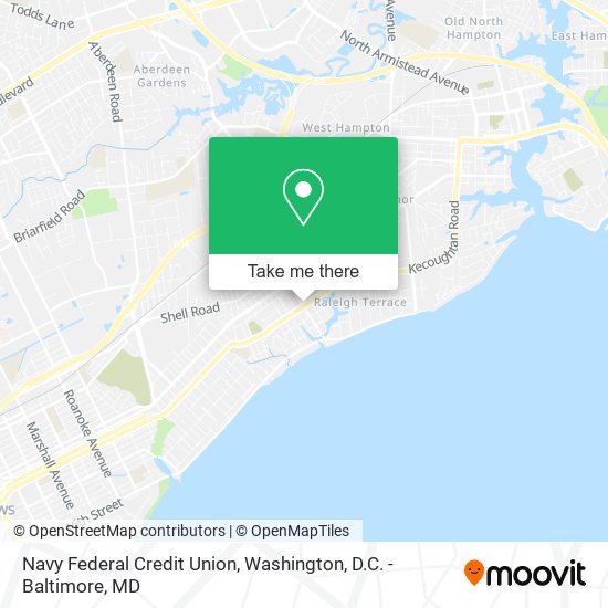 Mapa de Navy Federal Credit Union
