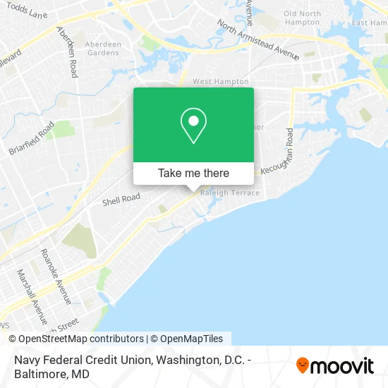 Mapa de Navy Federal Credit Union