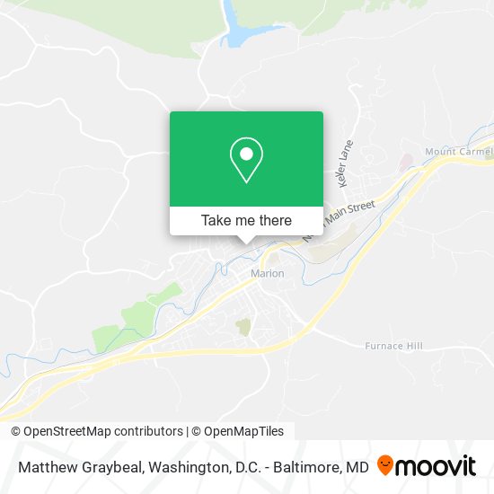 Mapa de Matthew Graybeal