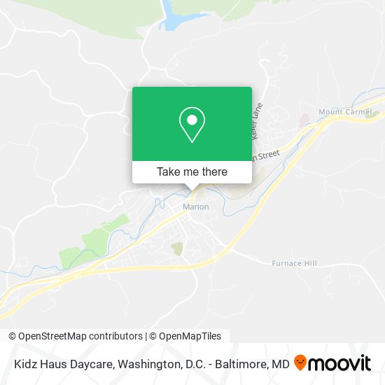 Kidz Haus Daycare map