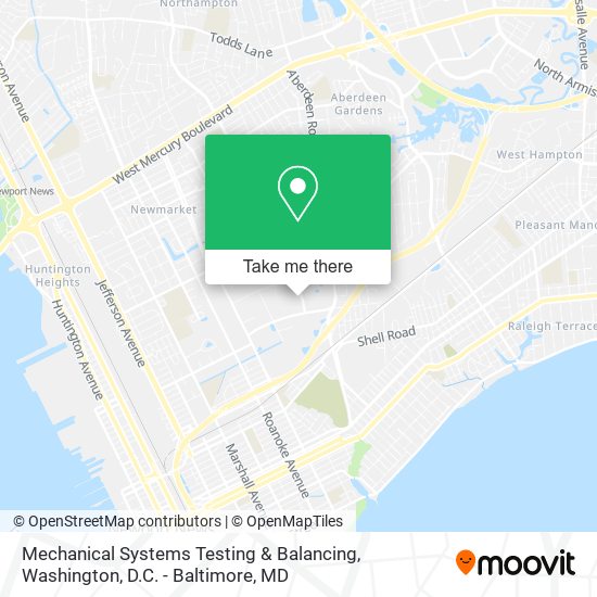 Mechanical Systems Testing & Balancing map