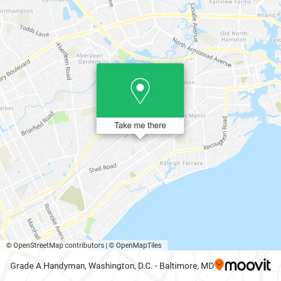 Mapa de Grade A Handyman