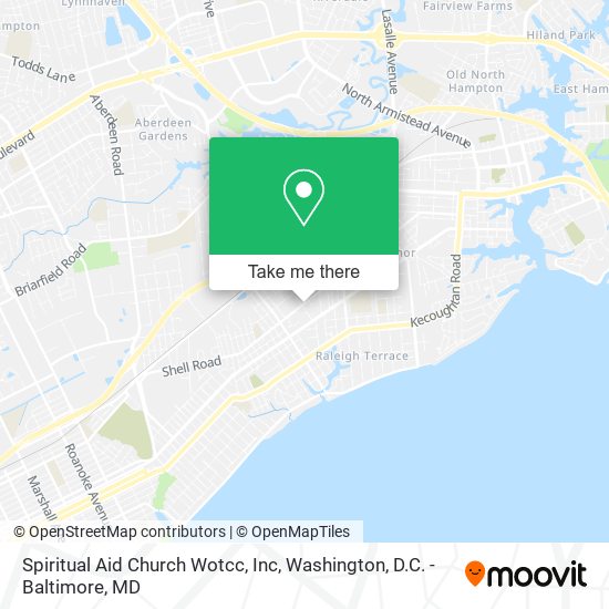 Spiritual Aid Church Wotcc, Inc map