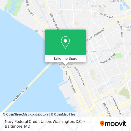 Navy Federal Credit Union map