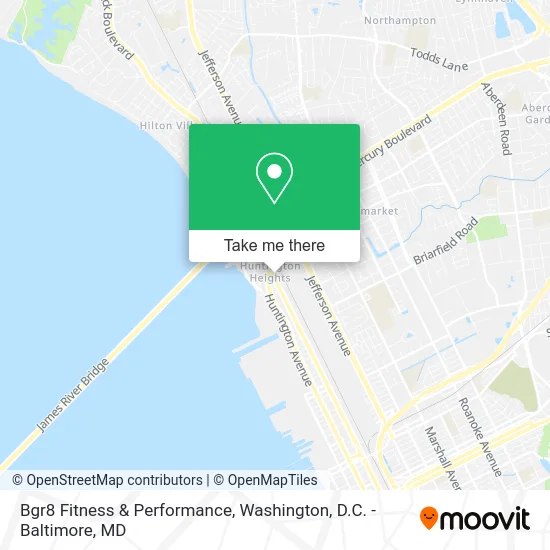 Bgr8 Fitness & Performance map