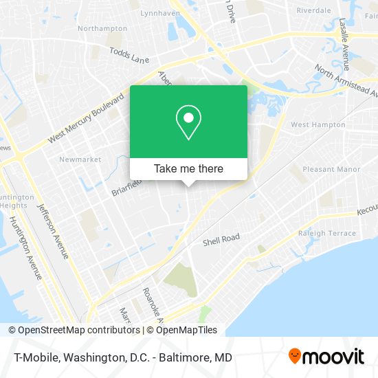 T-Mobile map