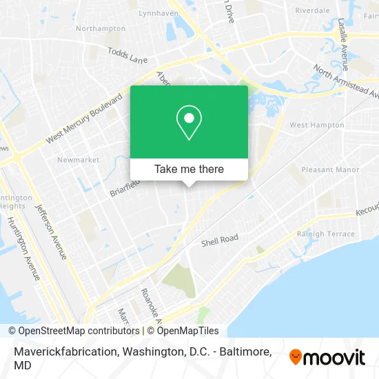 Maverickfabrication map