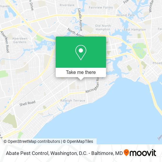 Abate Pest Control map