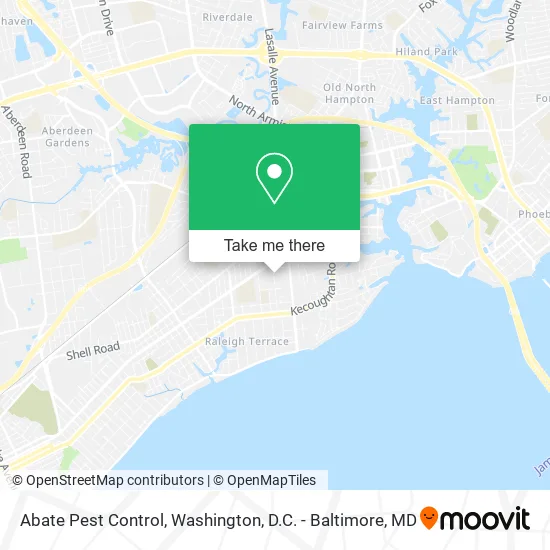 Mapa de Abate Pest Control