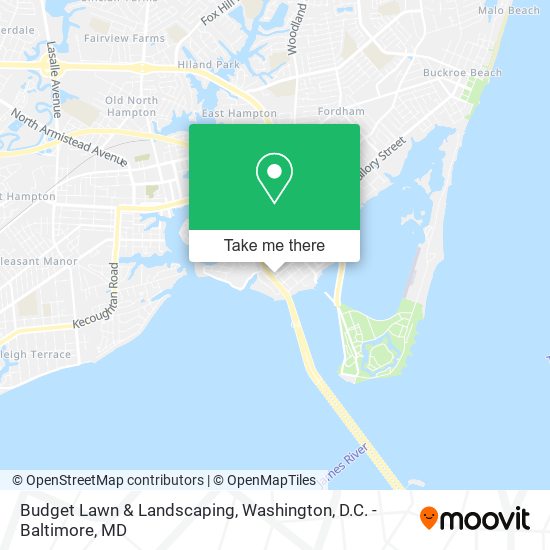 Budget Lawn & Landscaping map