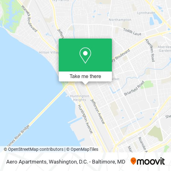 Mapa de Aero Apartments